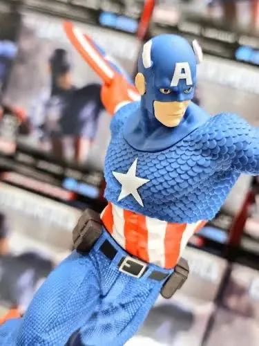 Action Figure Capitão América Marvel Luminasta - SEGA (Original) - Foto 2