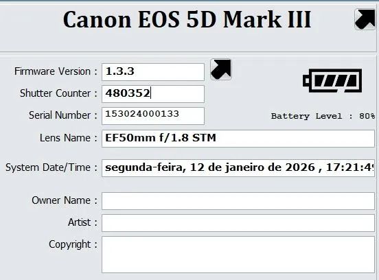 Camera Canon 5D mark 3 - Foto 3