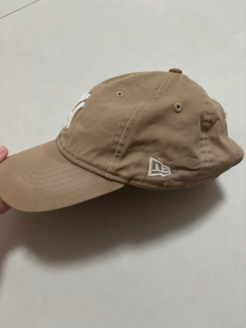 Bone new era New York Yankees bege  - Foto 2