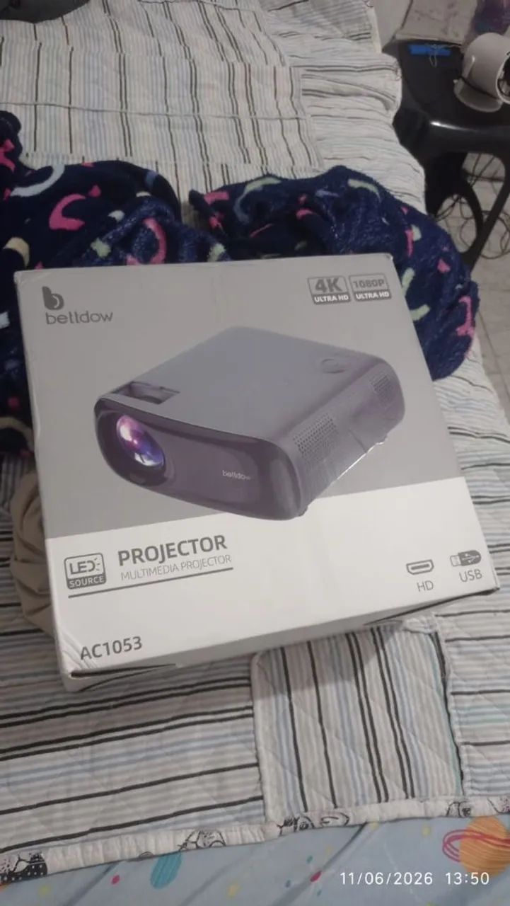 Troco Nintendo lite + projetor 4k - Foto 4