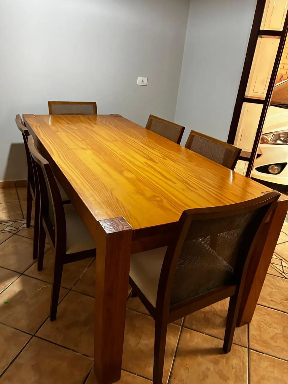 Mesa de madeira freijó (tok stok)  - Foto 4