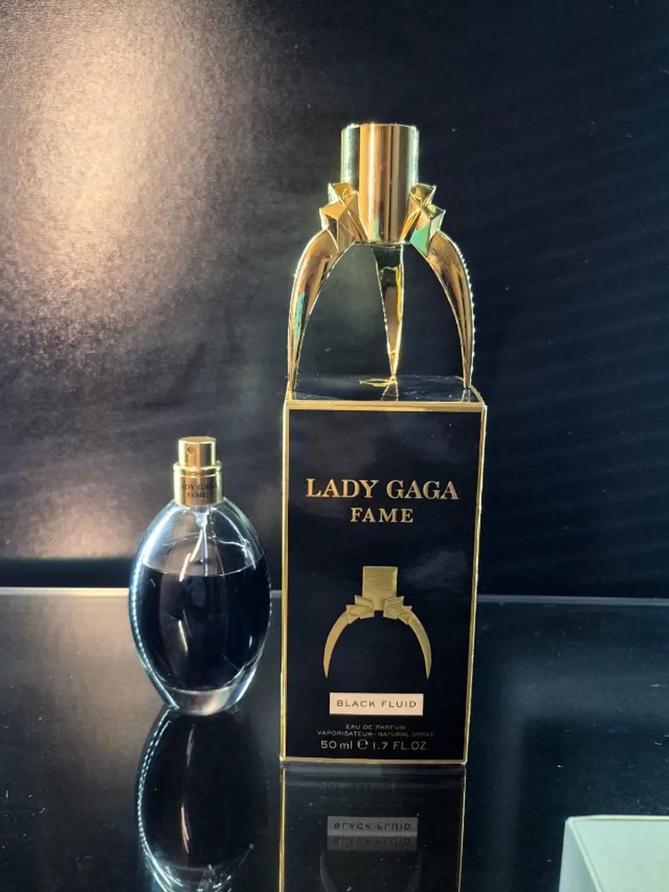 Lady Gaga Fame Black Fluid 50ml Raro colecionável - Beleza e
