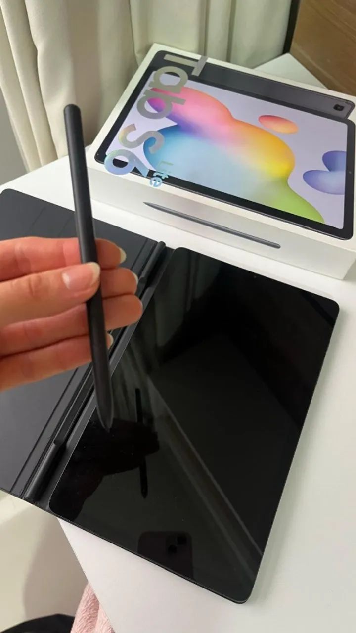 Tablet S6 lite samsung - Impecavel  - Foto 3