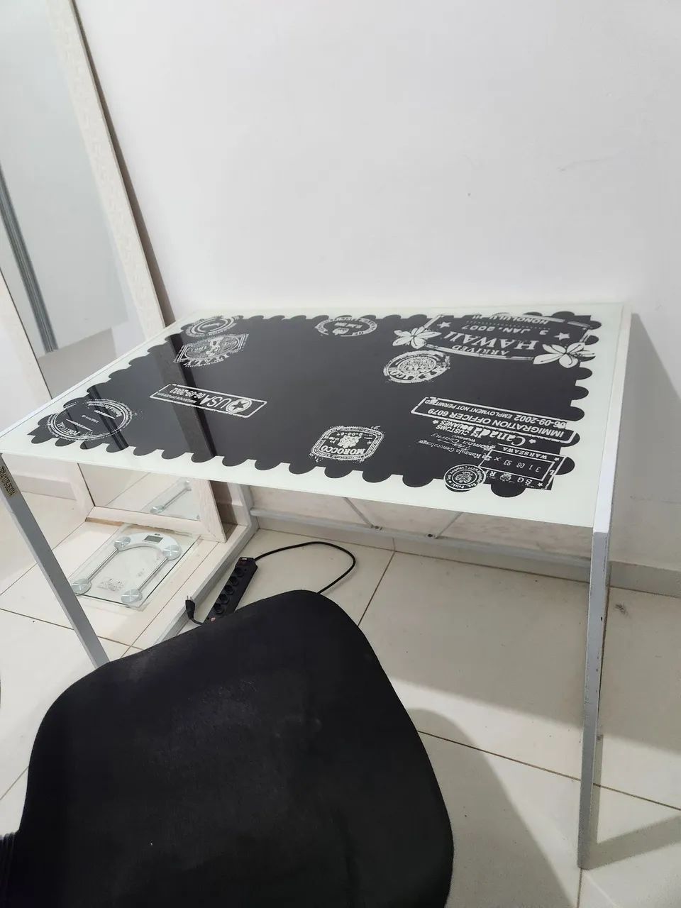 Mesinha de vidro