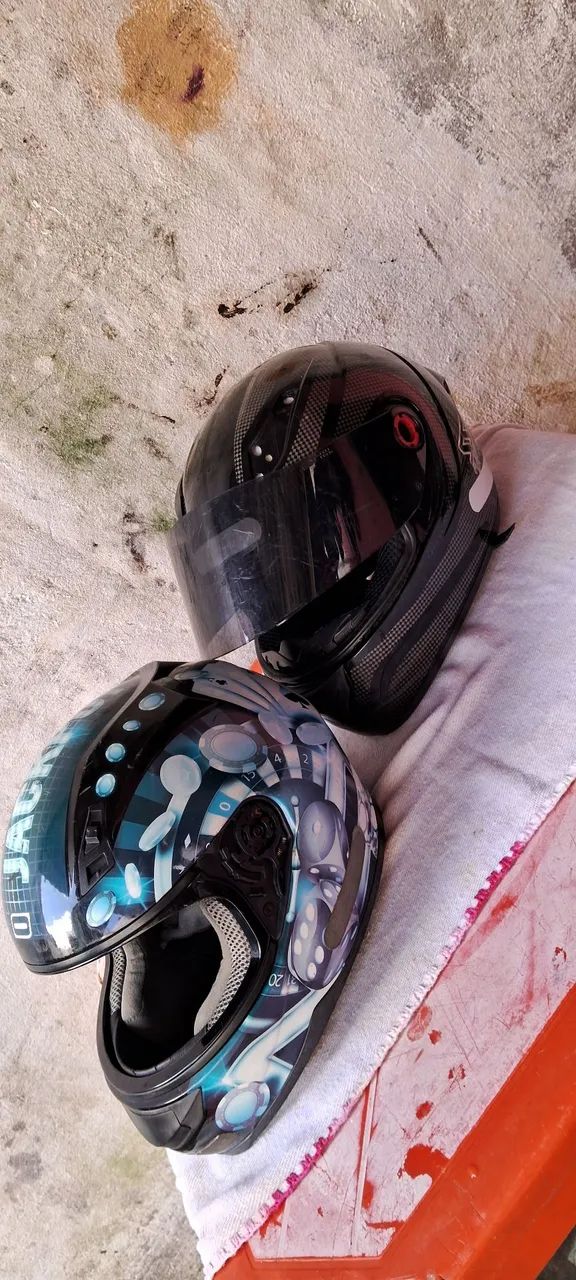 Vendo 2 capacete norisk e u. Mixs .cidade nova  - Foto 3