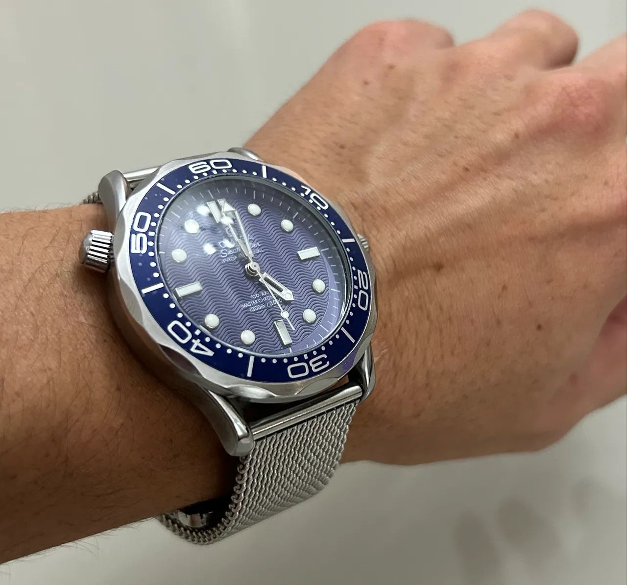 Relógio Masculino - Omega Seamaster (Super Clone) - Foto 4