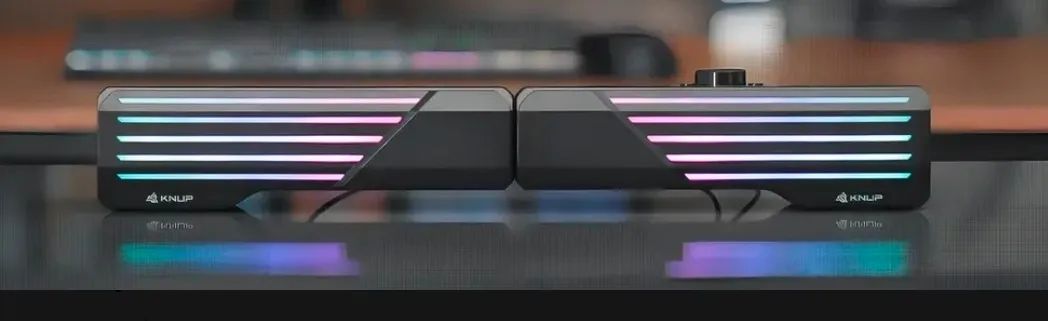 Caixa de som soundbar horus RGB controlável, nova lacrada na caixa.