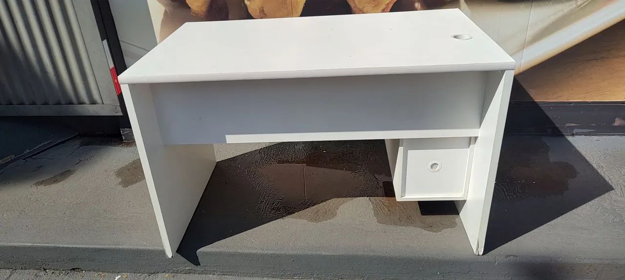 Mesa escrtoo MDF branca