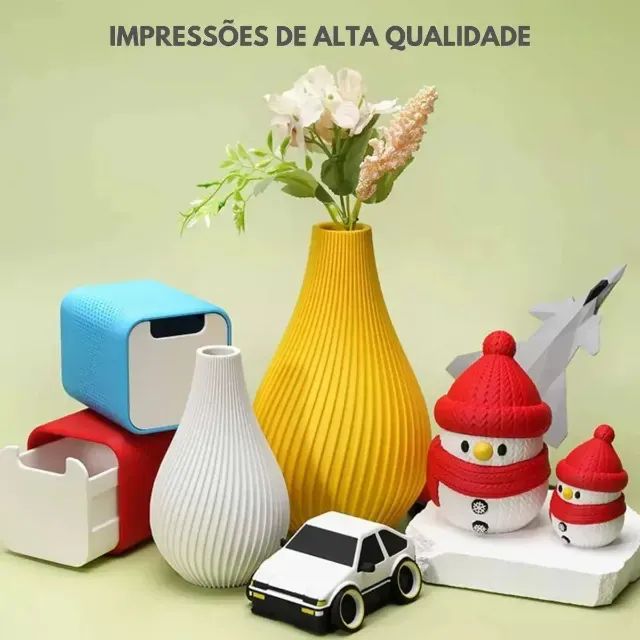 Filamento 3D Bambu Lab PLA Lite - 1kg Branco com Carretel Reutilizável - Foto 5