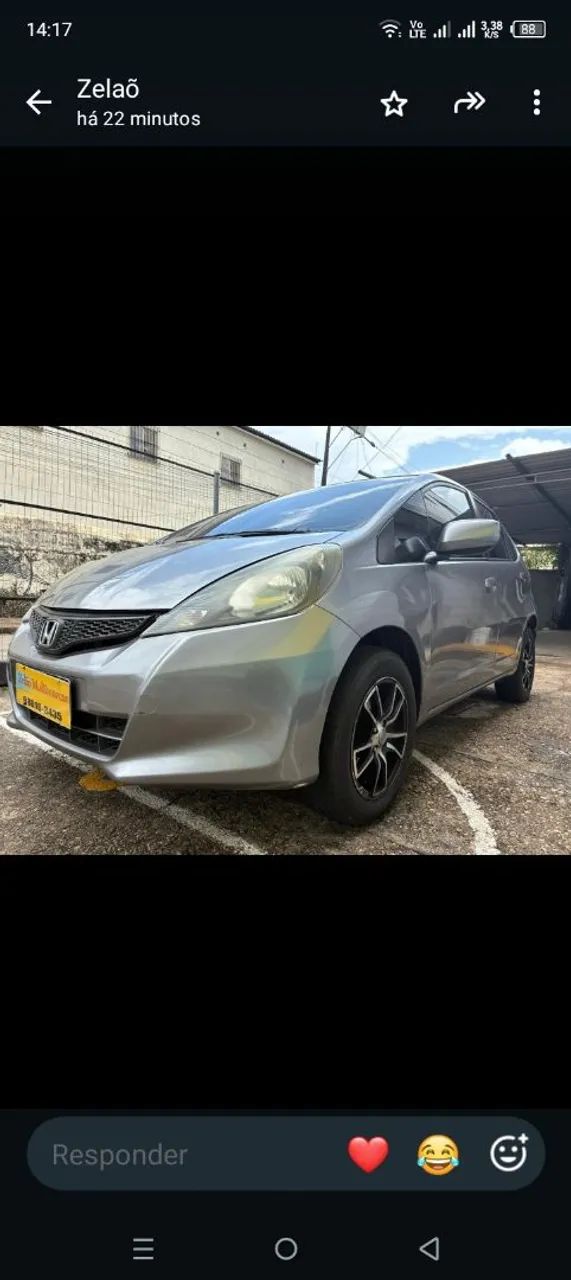 Honda Fit Fit CX 1.4 Flex 16V 5p Aut. 2014