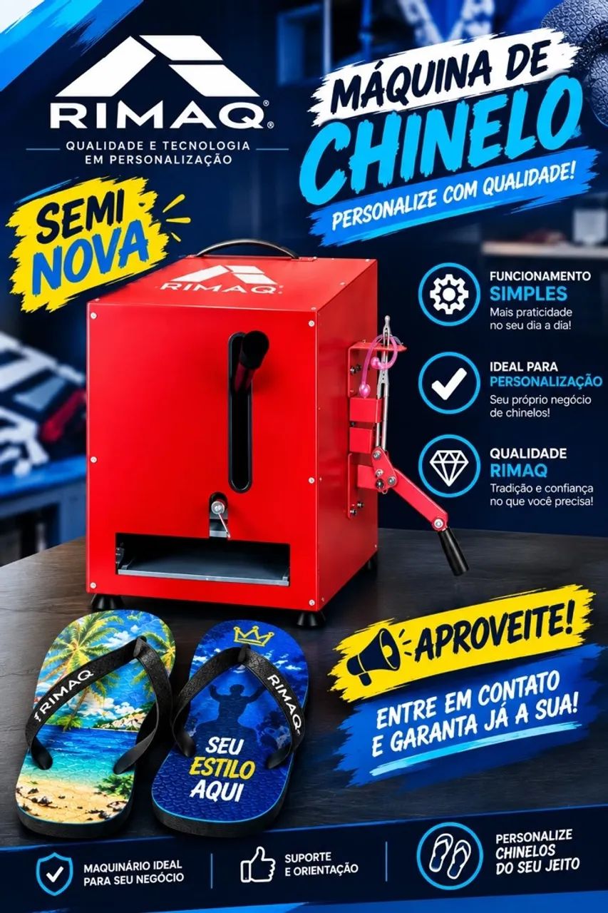Máquina de chinelo 
