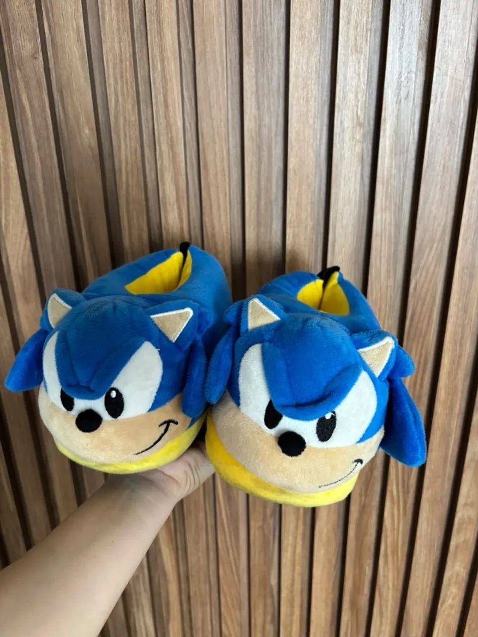 Pantufa infantil - Sonic  - Foto 2