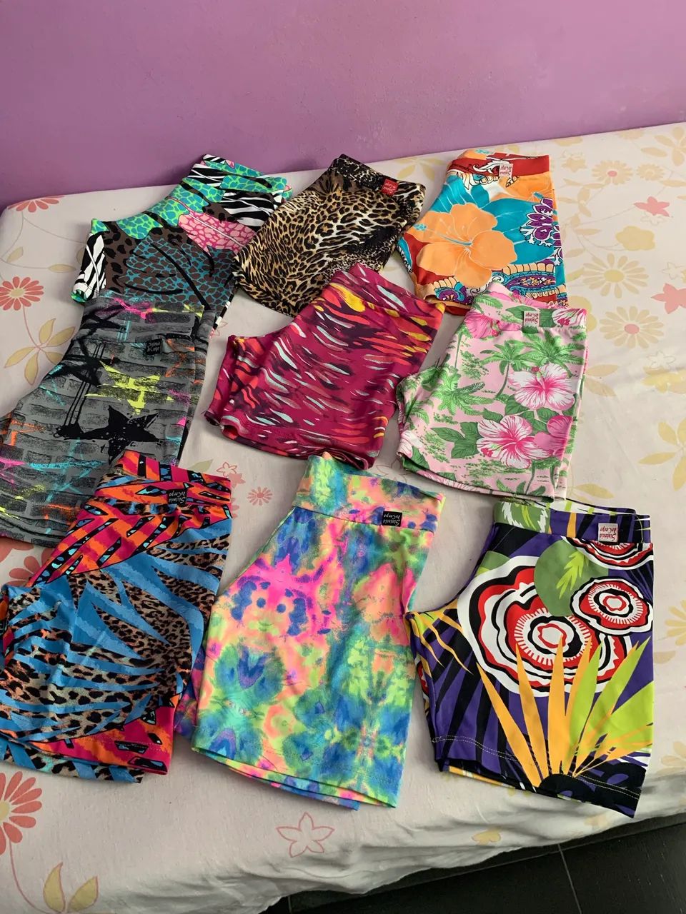9 pcs de shortinhos de cotton, fems, (34-36) - Foto 5