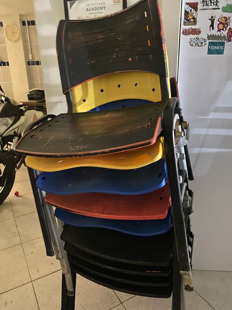 Cadeiras de espera 