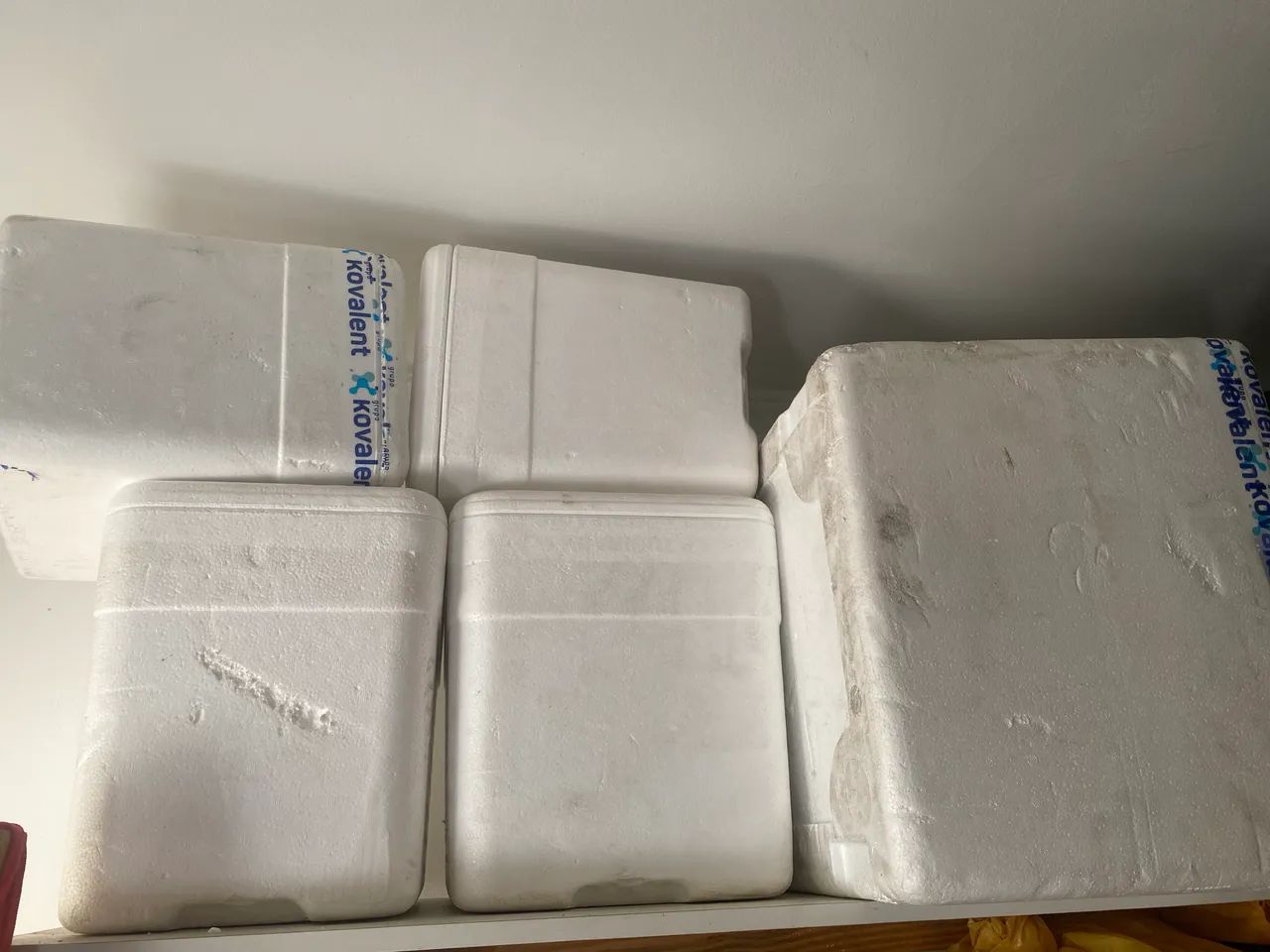 Vendo caixa de Isopor