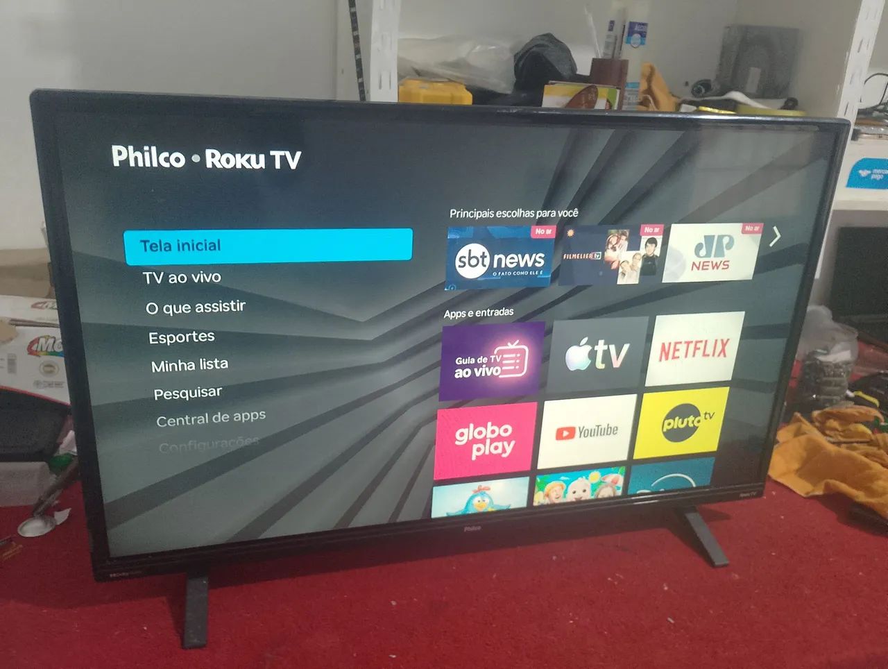 Smart TV Roku 32 polegadas  - Foto 3