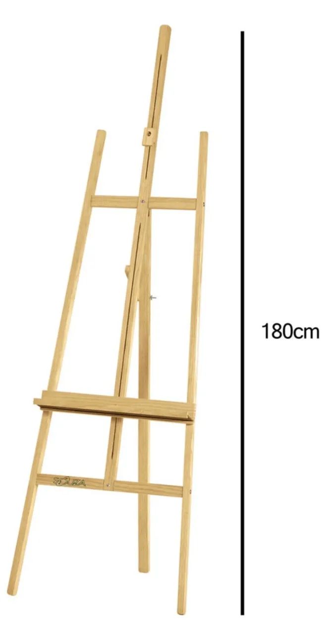 cavalete para pintura em pinus