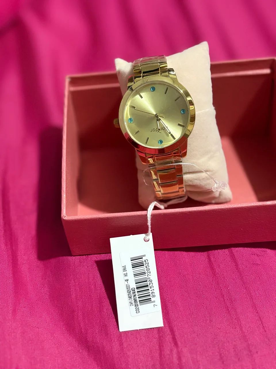 Relogio feminino dourado Condor - Foto 5