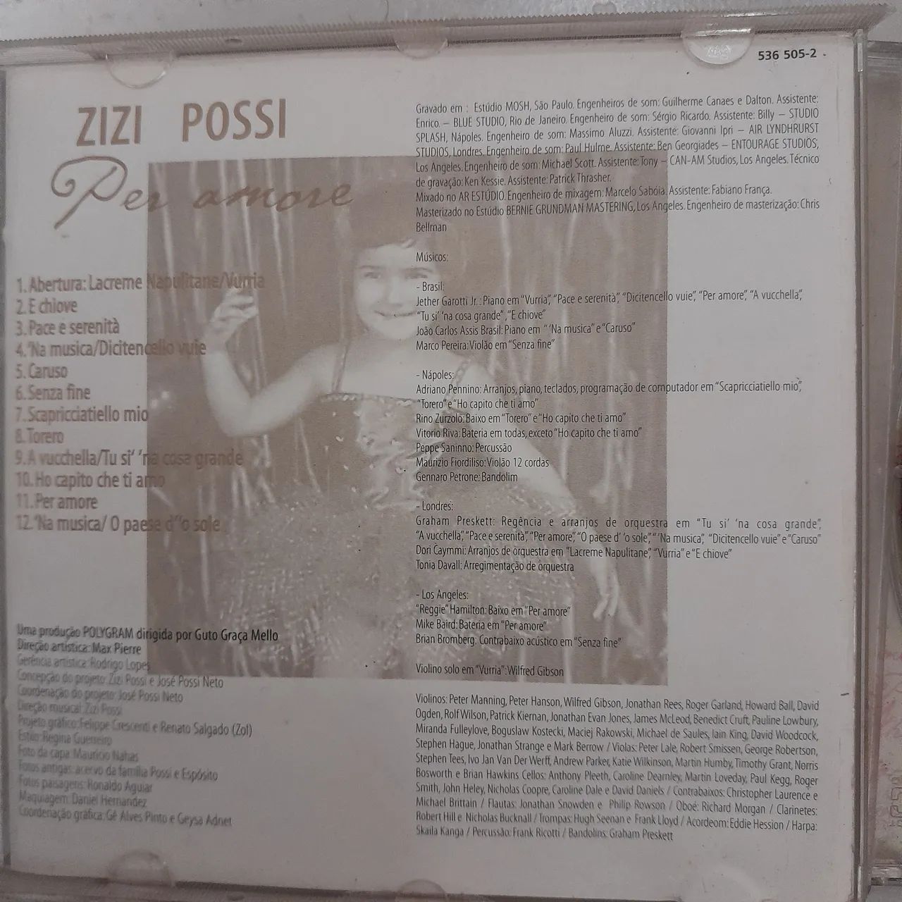 CD Zizi Possi. Per amore - Foto 3