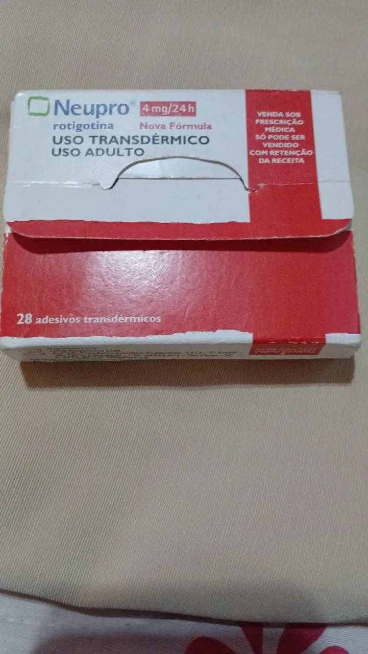 Neupro Rotigotina 4mg Transdérmico 