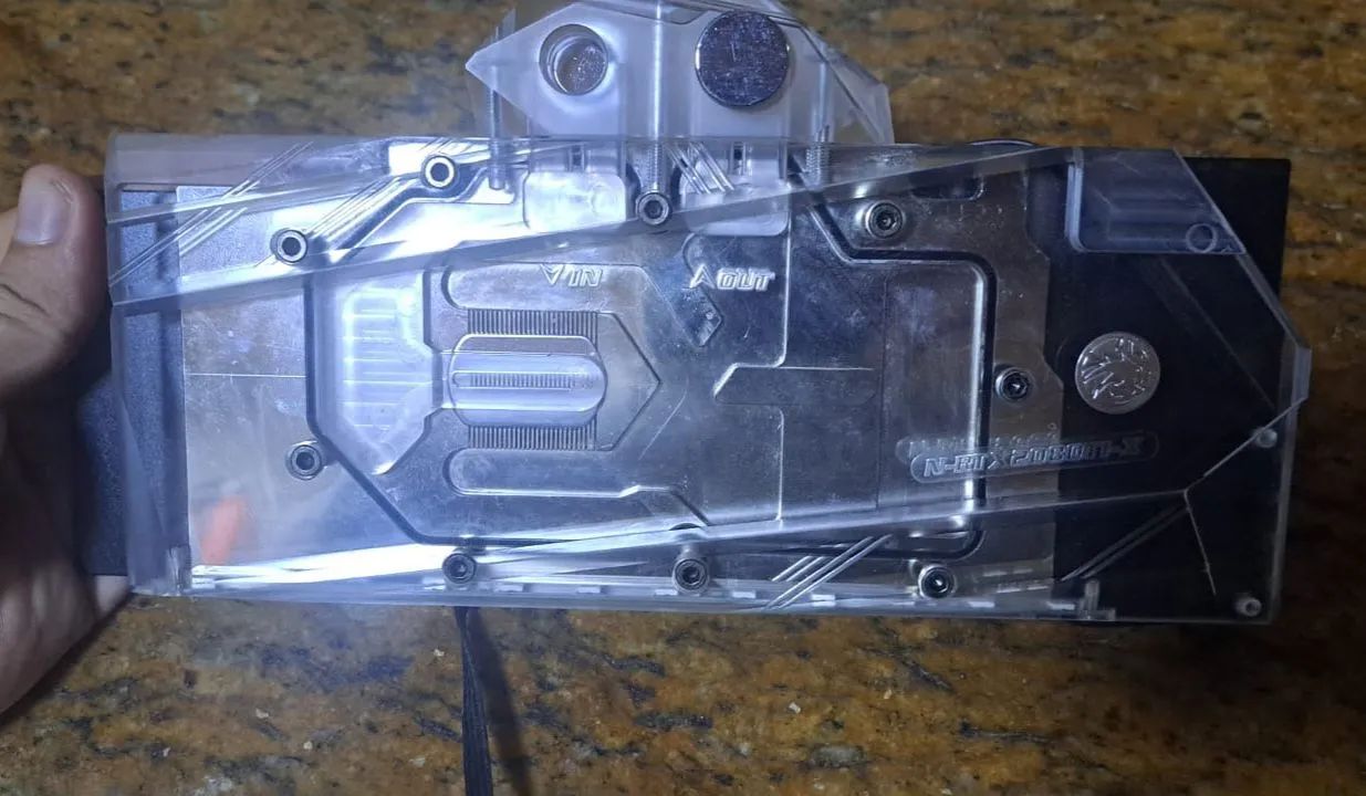 Water block gpu nvidia rtx 2080ti  - Foto 3