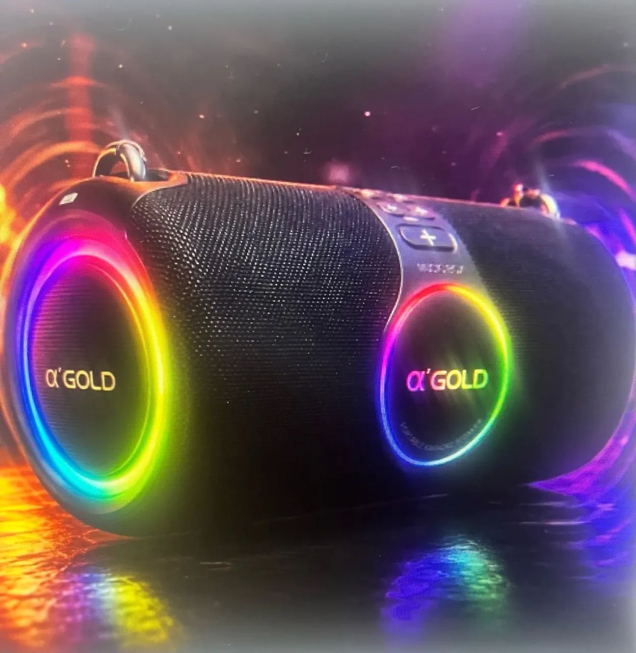 Caixa de Som Bluetooth Gold Pro SM-32 - Foto 2