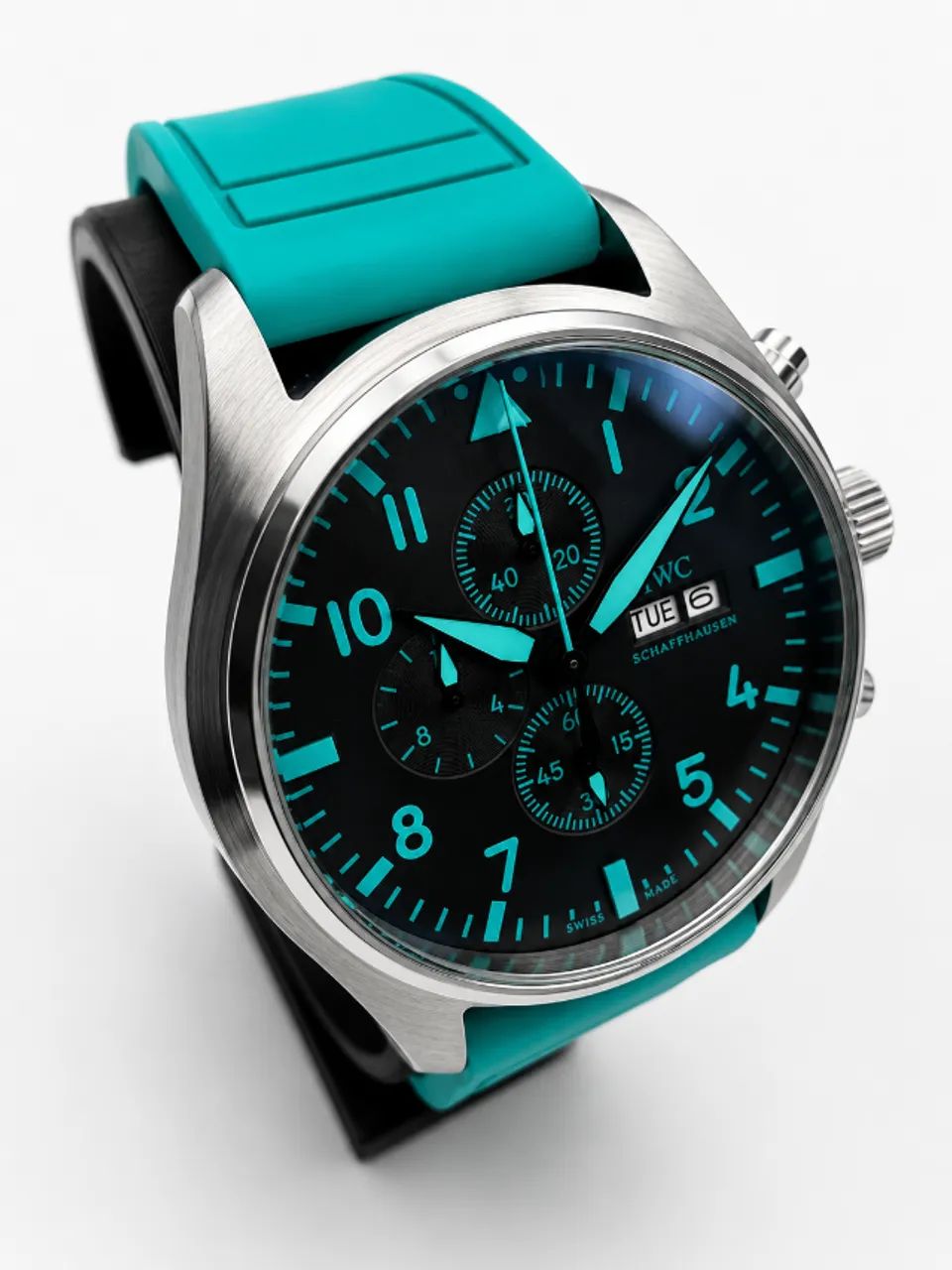 Relógio IWC Pilot Cronógrafo AMG - Foto 2