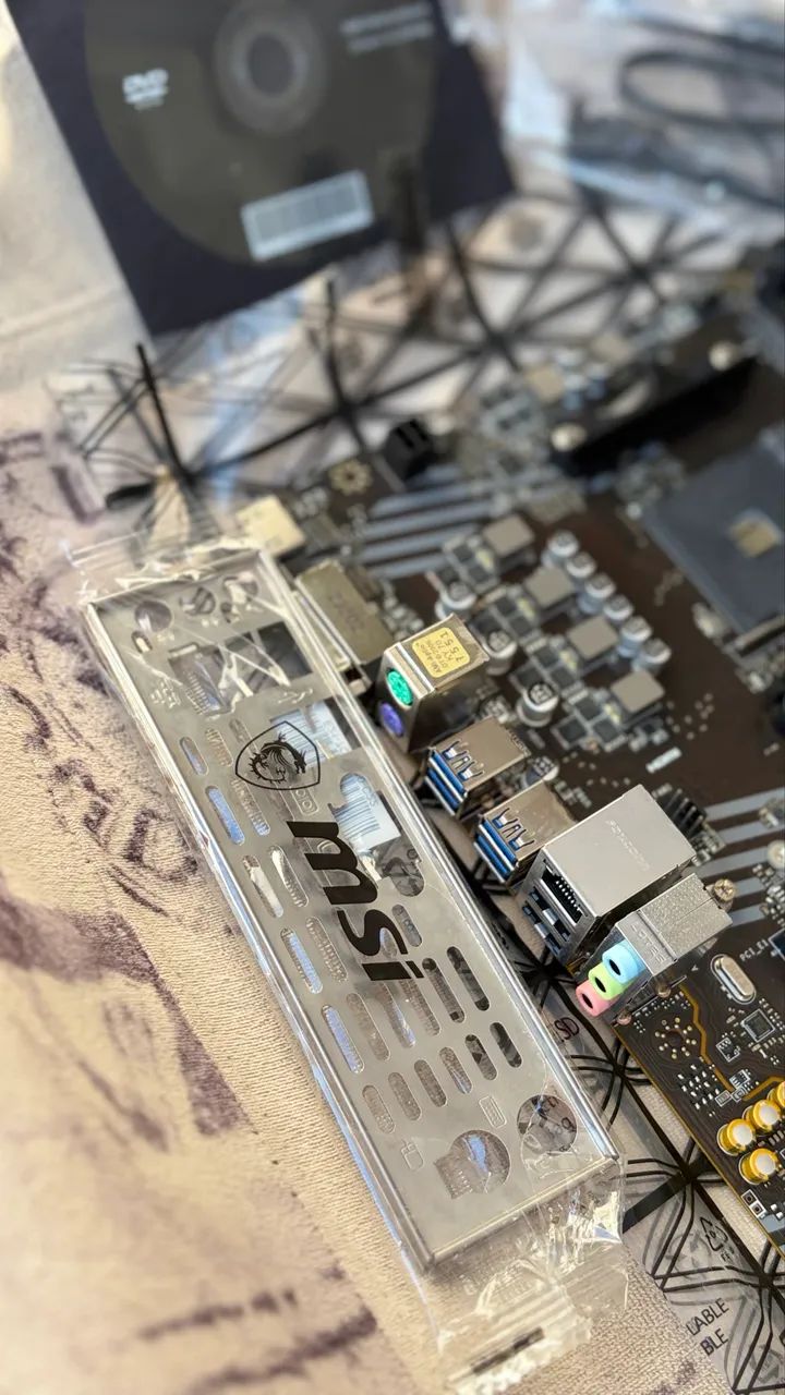 PLACA MÃE MSI A520-A PRO AMD AM4 DDR4 - Foto 2
