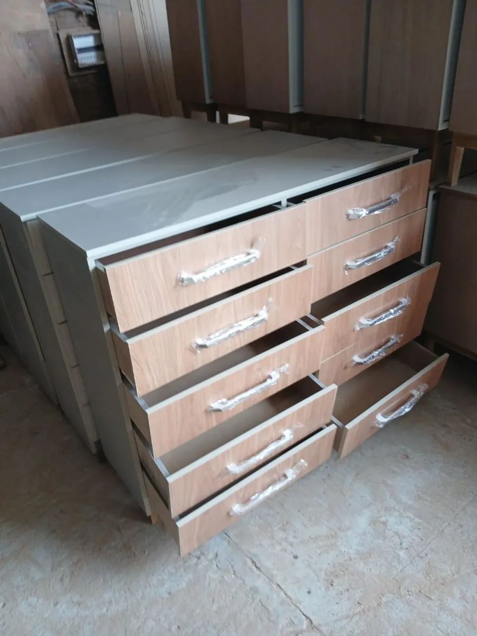 Cômodas 10 gavetas MDF  - Foto 4