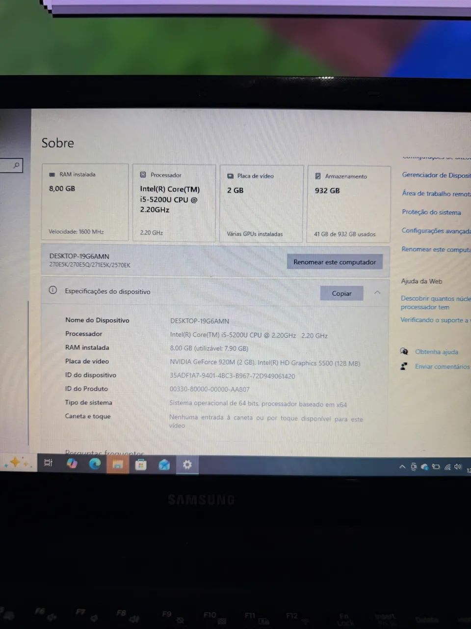 Notebook i5 Samsung  - Foto 3