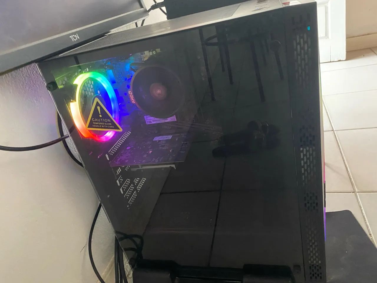 Pc Gamer completo tela de 27polegadas ryzen 7 - Foto 5