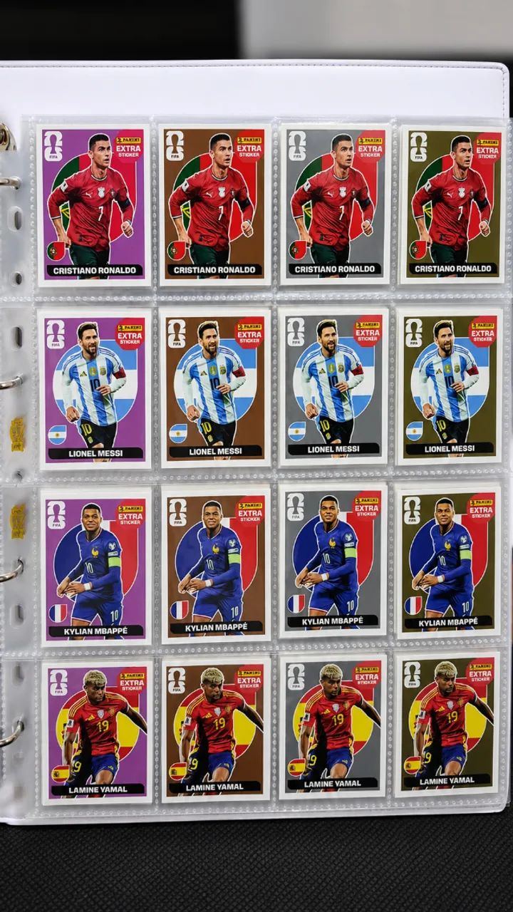 KIT COMPLETO 80 LEGENDS COPA 2026 - PANINI - Foto 3