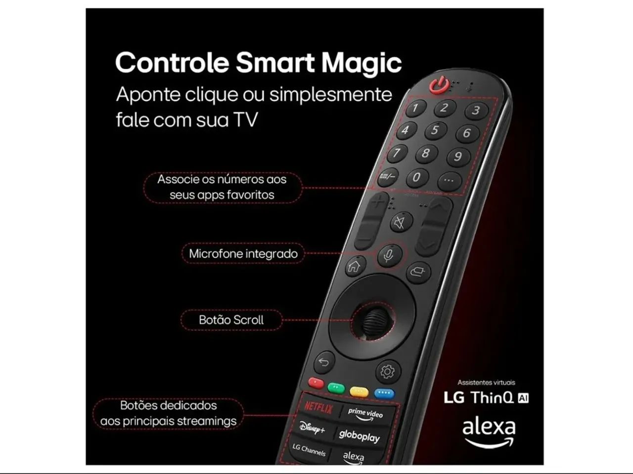 Vendendo smart tv LG 75 polegadas semi-nova - Foto 2