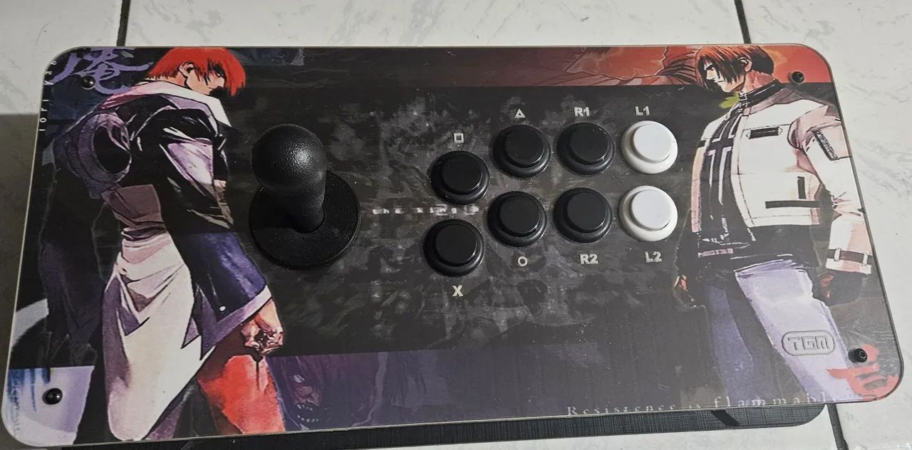Controle arcade pc 