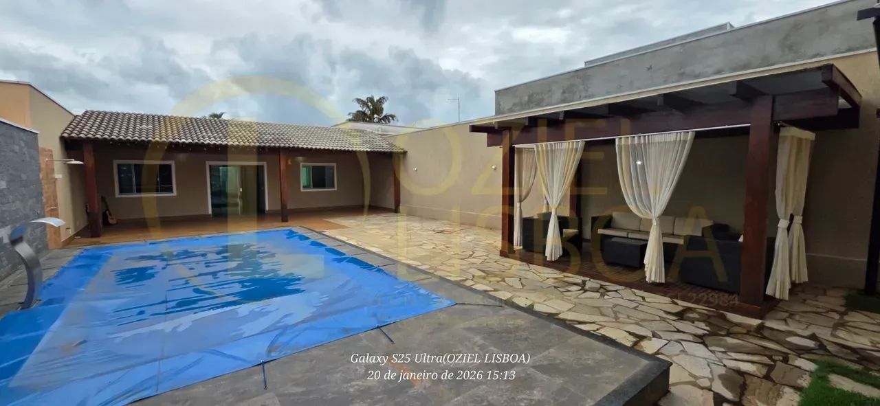 CASA NA LAJE 03 QUARTOS PISCINA CHURRASQUEIRA LOTE DE 400m² CONDOMÍNIO FECHADO RUA 03 VICE - Foto 14