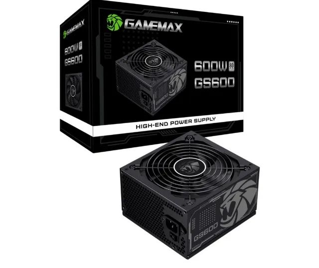 Fonte Gamemax GS600 80 Plus - NOVA