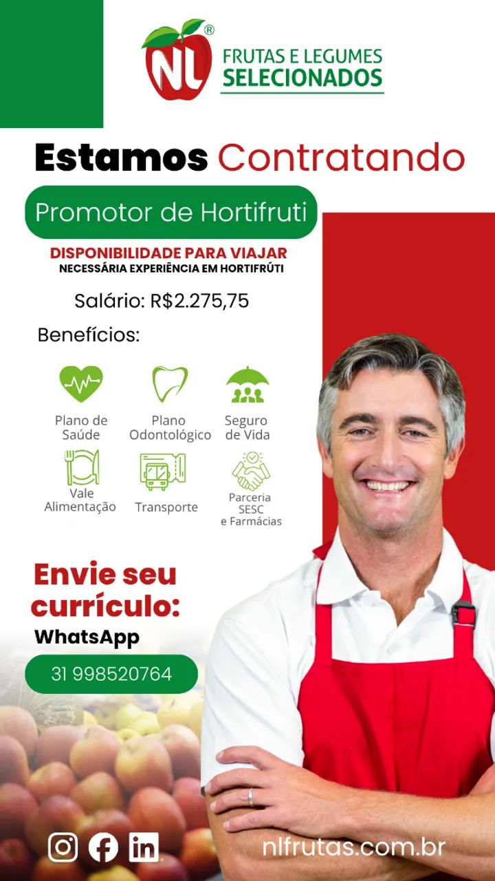 Repositor de Hortifrúti 