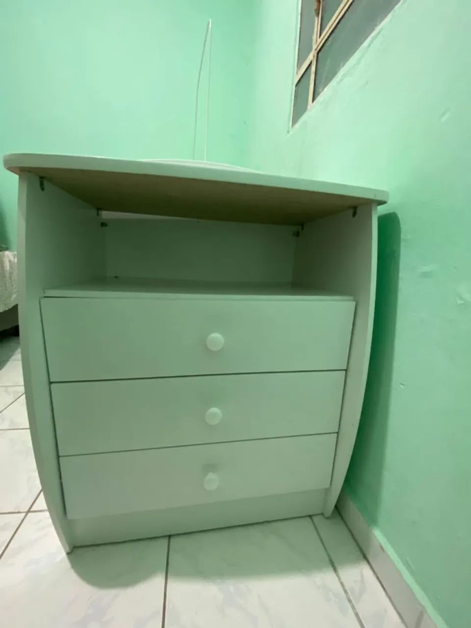 Berço com cômoda+colchão  - Foto 4