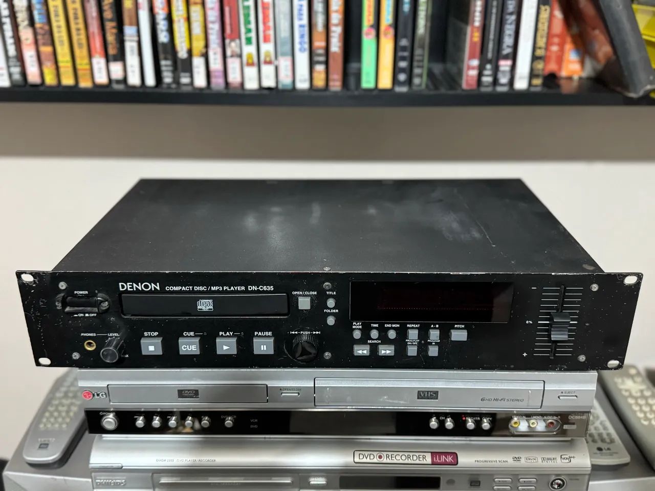 CD PLAYER DENON DN-C635 PROFISSIONAL, TOCA CD - Foto 3