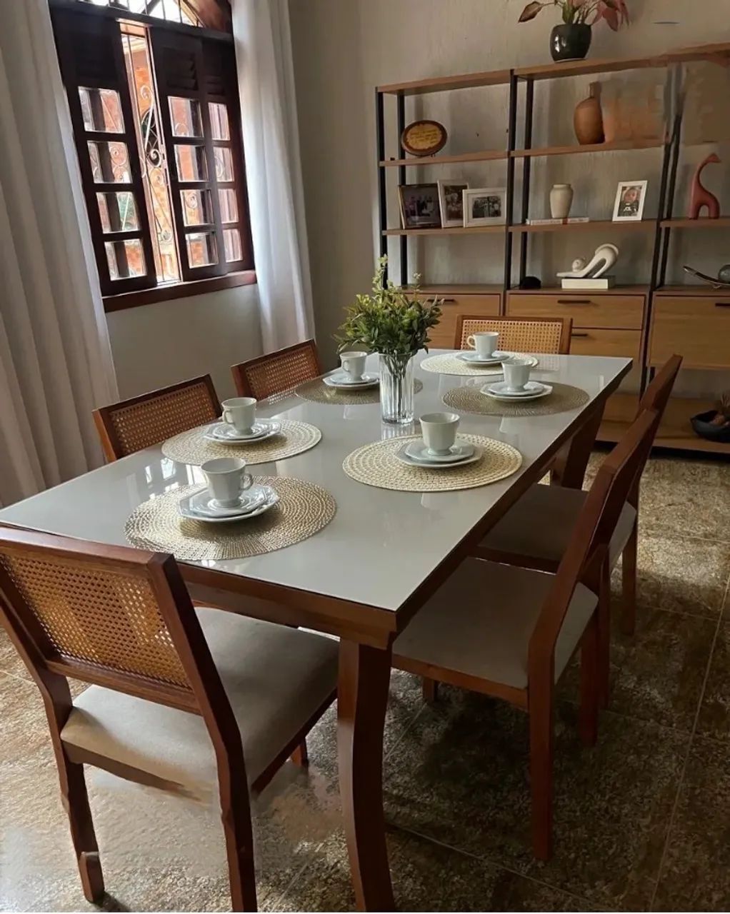 Mesa de jantar madeira maciça  - Foto 5