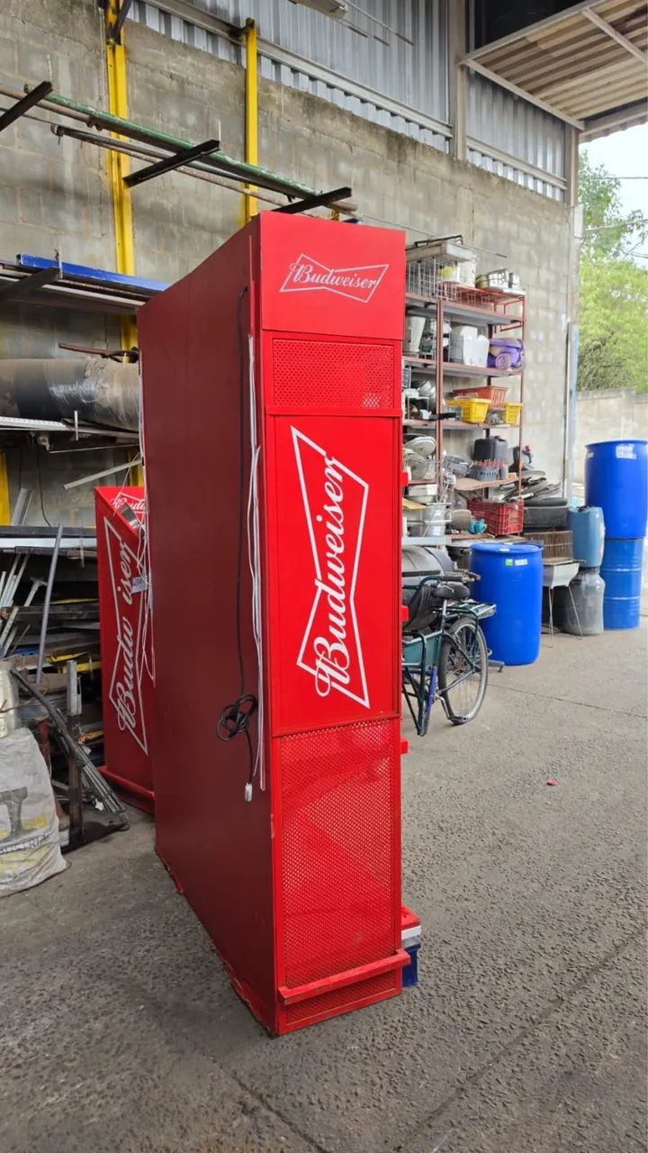 Prateleira grande Budweiser ferro e acm  - Foto 2