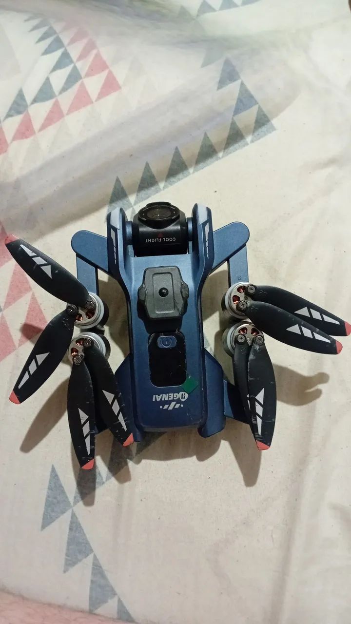 drone da genai  filma em 4k 