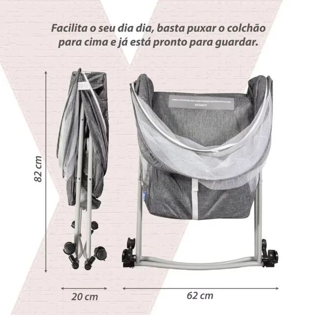 Berço moisés portátil  - Foto 2