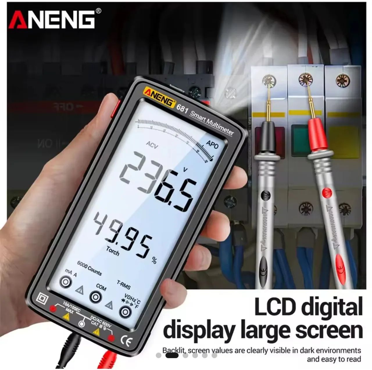 Aneng 681 Multimetro Digital Professional
