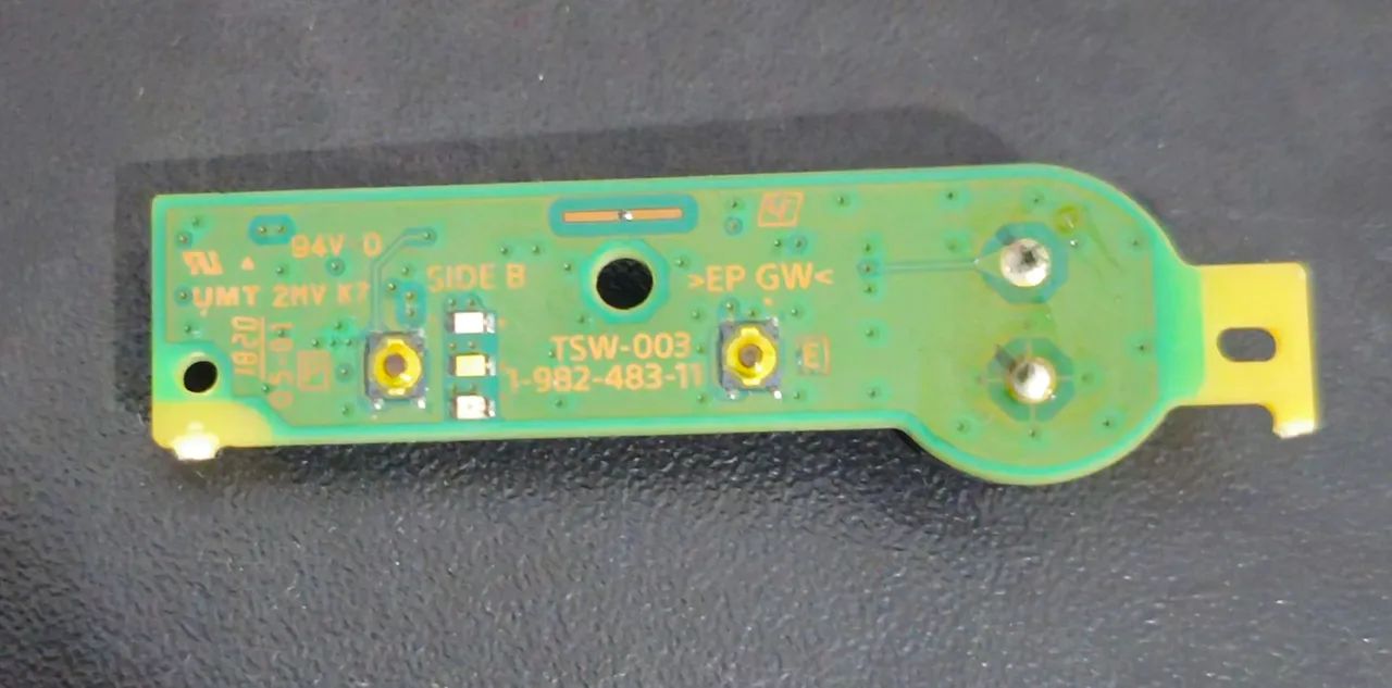 PLACA DO BOTÃO POWER E EJECT DO PS4 SLIM  - Foto 2