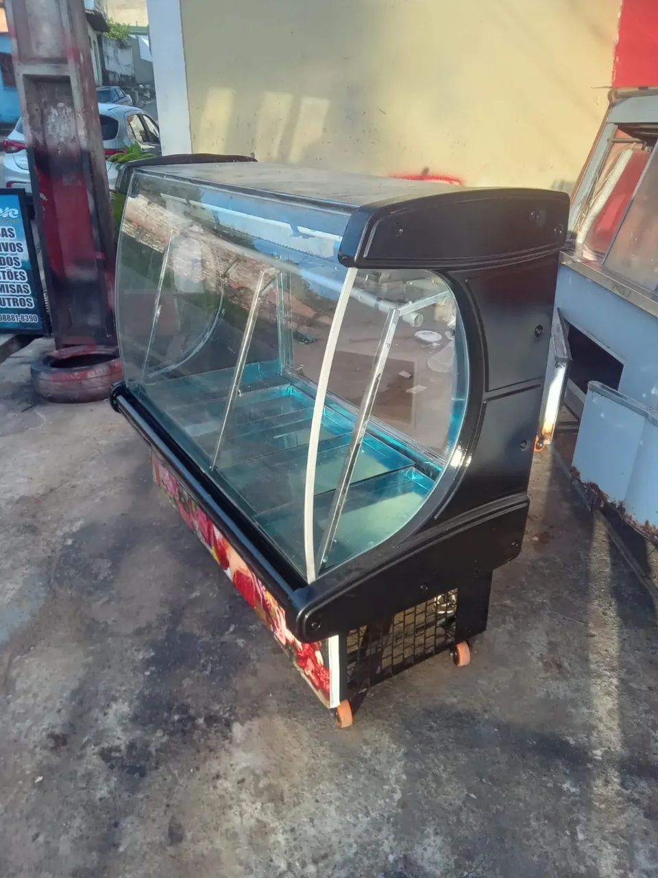 Expositor de carnes 1.5 m 