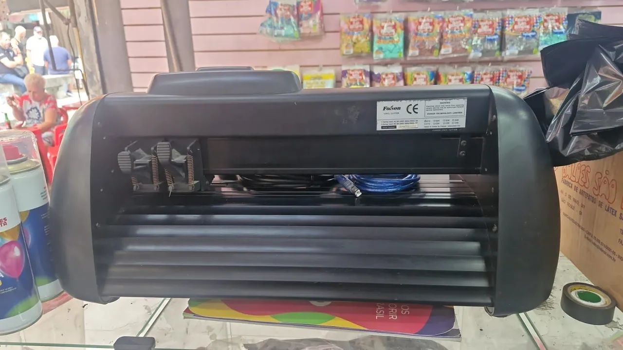 MÁQUINA DE CORTE PLOTTER FOISON BRASIL E12 - Foto 2