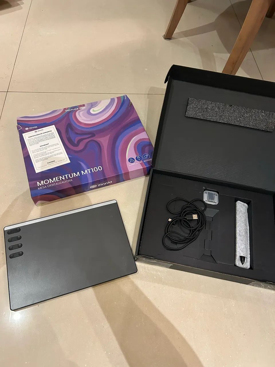 Mesa Digitalizadora Zinnia Mt100 Pro - Foto 4