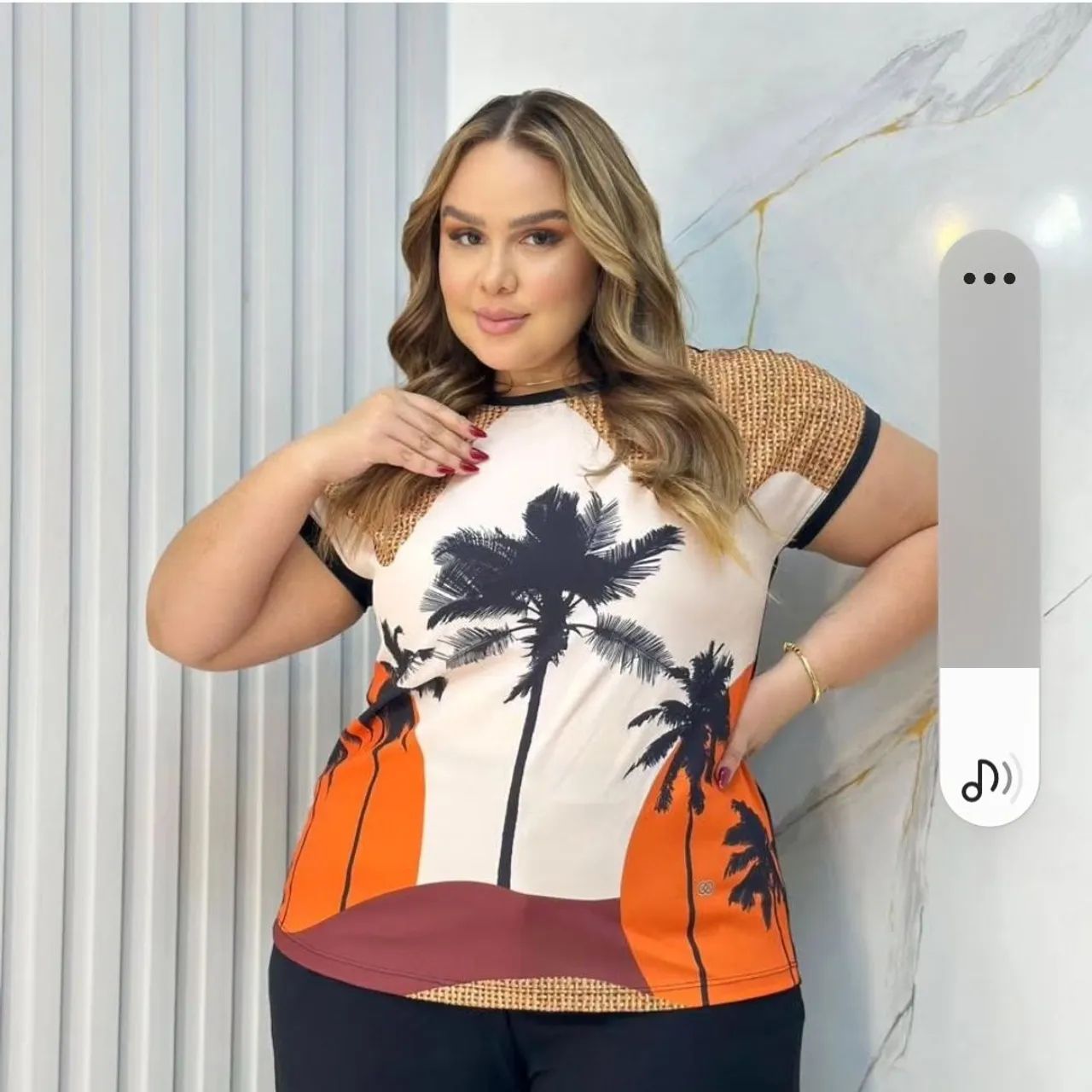 Blusas em malha Plus Size  - Foto 3