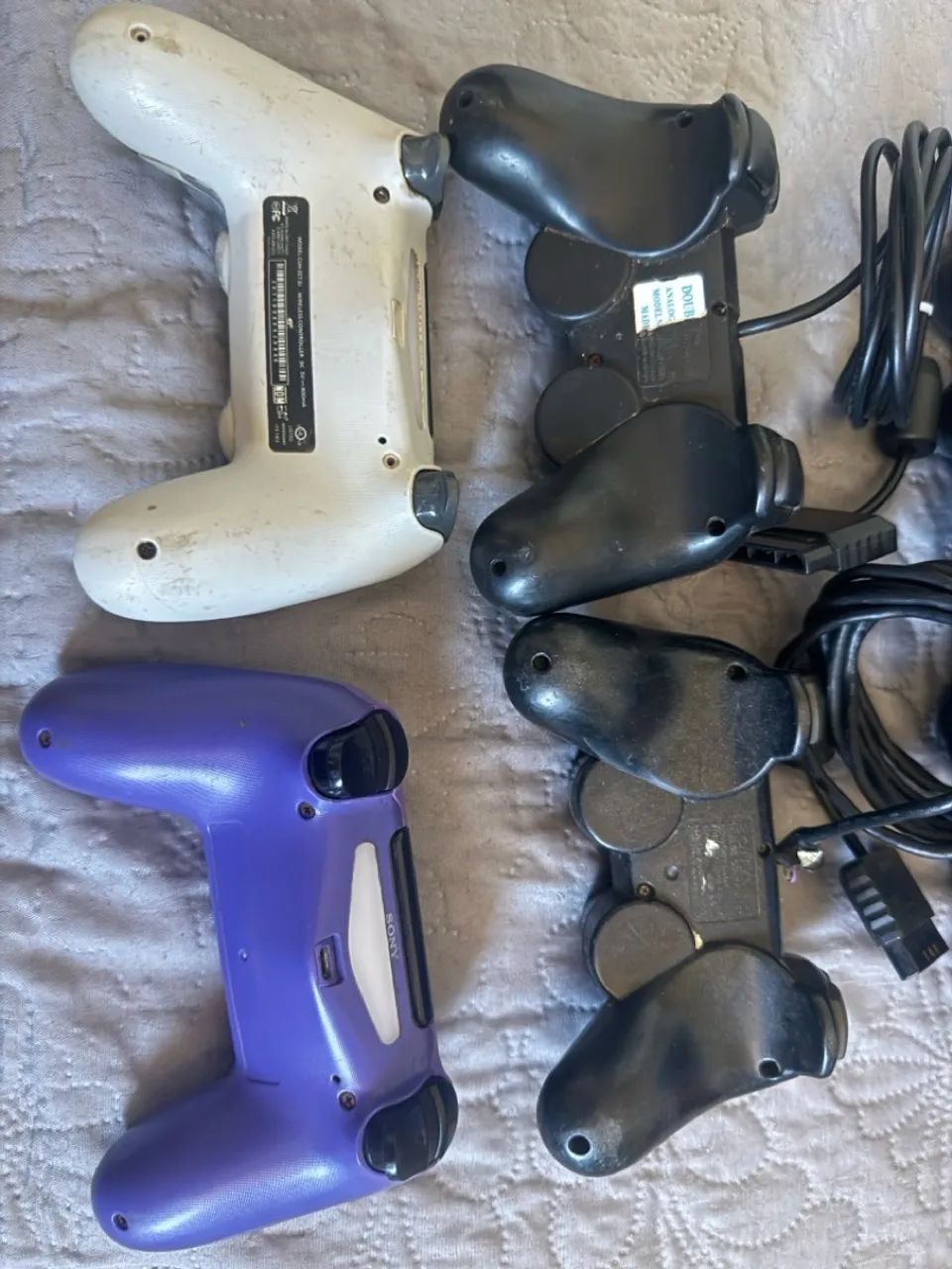 CONTROLE PS4 SIMILIAR, PS3 e PS2 - Foto 4